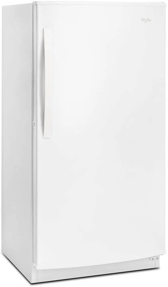 Whirlpool 16 Cu. Ft. Frost Free Upright Freezer, Electronic Controls, White